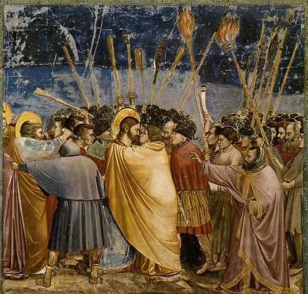 GIOTTO di Bondone The Arrest of Christ China oil painting art
